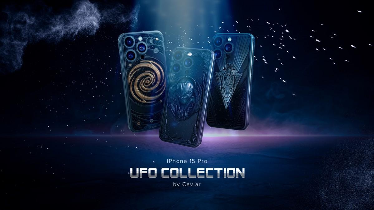 Caviar announced iPhone 15 Pro collection with UFO design Caviar announced iPhone 15 Pro collection with UFO design