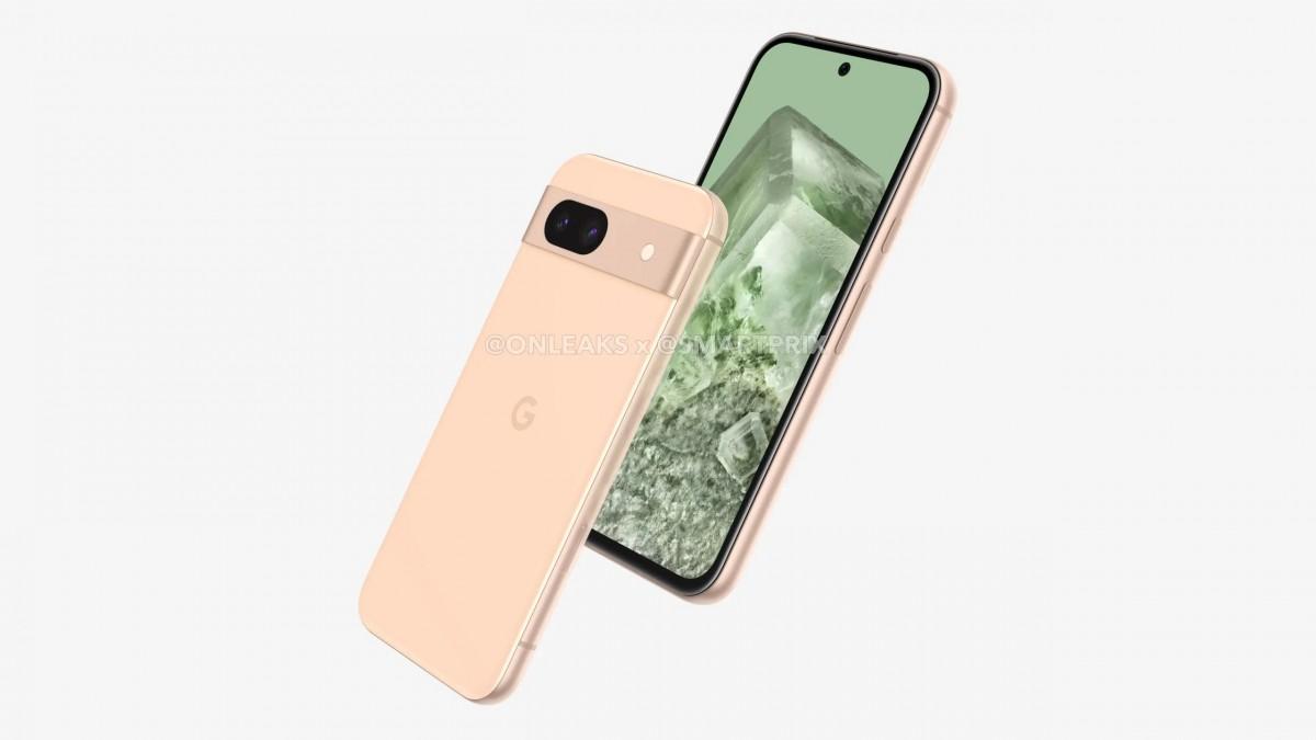 Google Pixel 8a: leaked renders | Image 1 Google