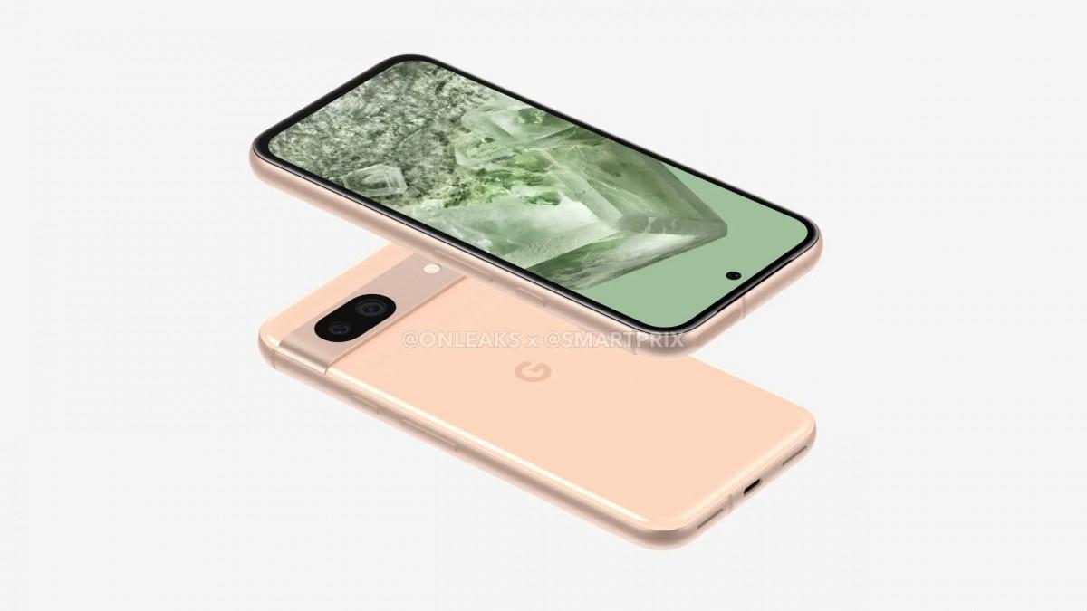 Google Pixel 8a: leaked renders | Image 2 Google