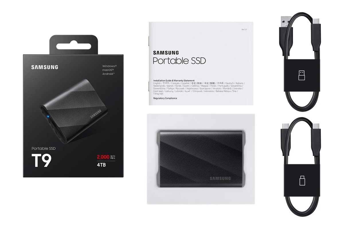 Samsung unveiled the T9 external drive | Image 1 Samsung unveiled the T9 external drive (image 7)