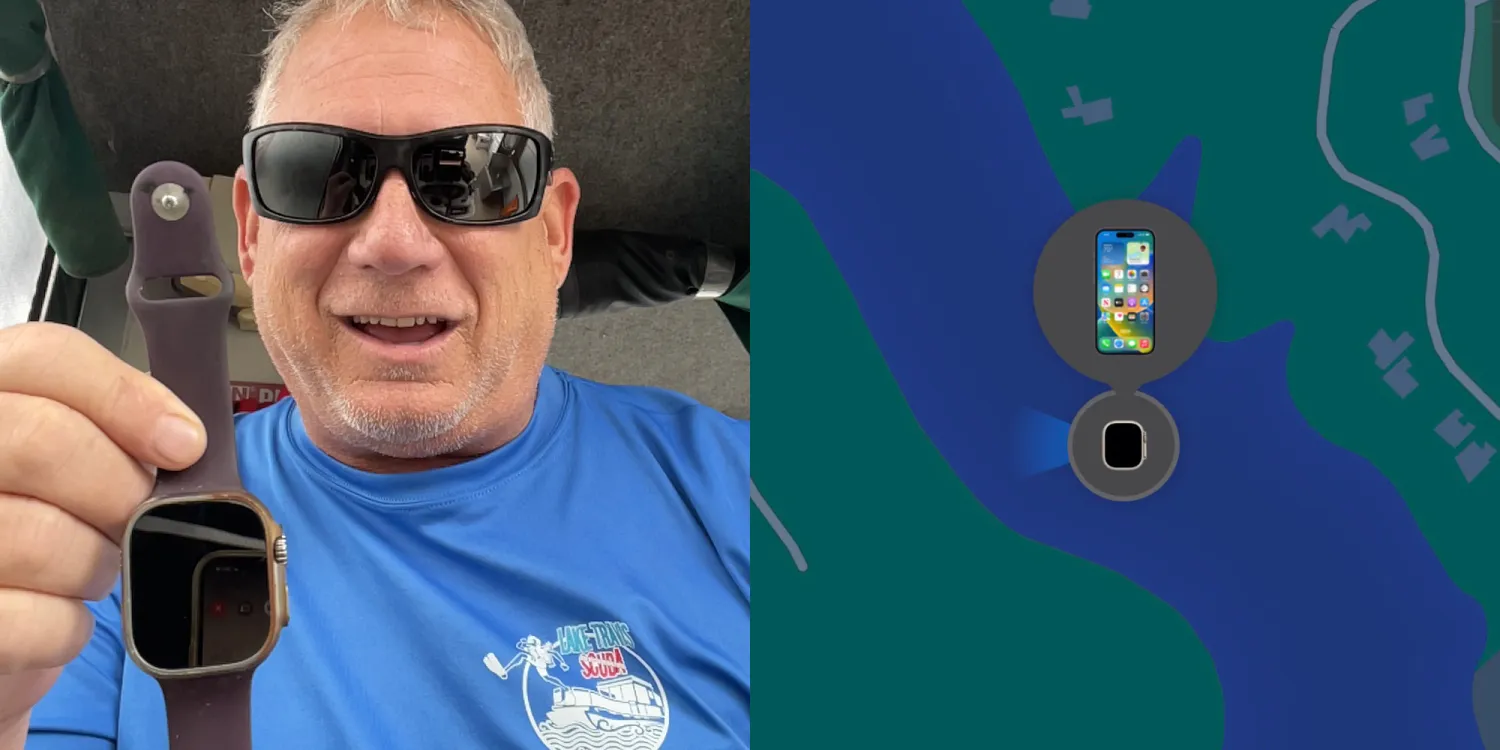 Apple Watch Ultra durability test: pulled out of the lake after a couple months Apple Watch Ultra durability test: pulled out of the lake after a couple months