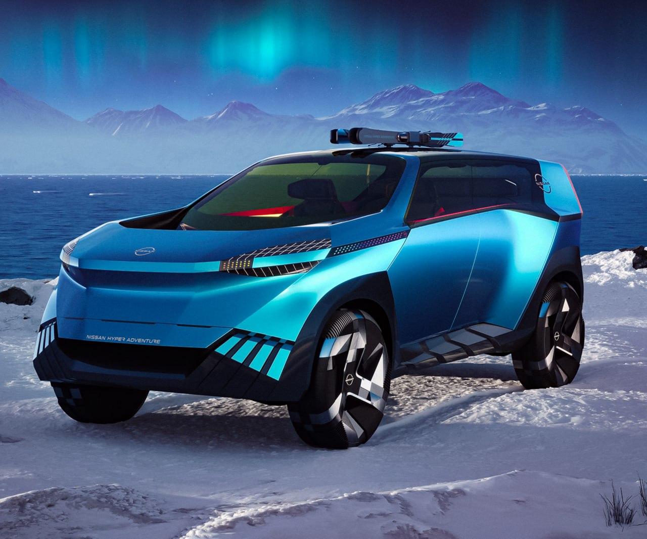 Nissan has come up with the Nissan Hyper Adventure all-terrain vehicle of the future Nissan has come up with the Nissan Hyper Adventure all-terrain vehicle of the future