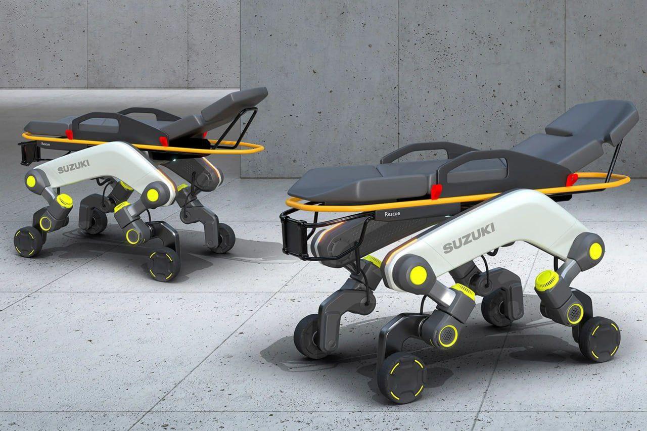 Suzuki has unveiled the MOQBA four-wheeled motorcycle
