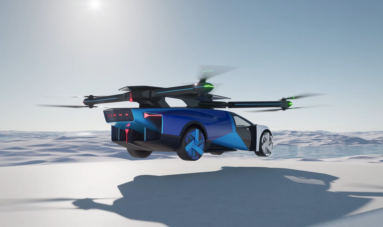 XPeng Auto Group has unveiled the XPeng Aeroht flying car