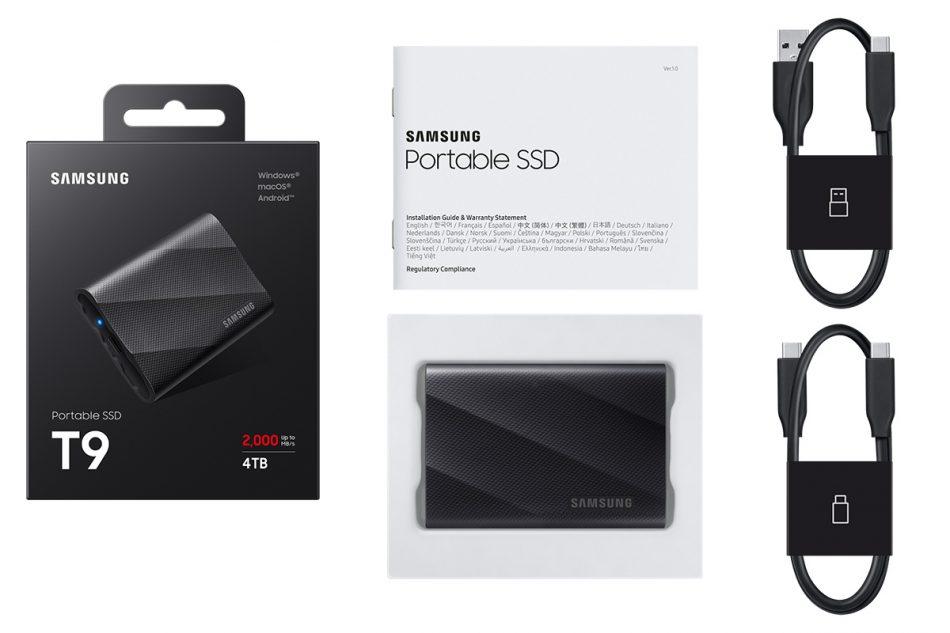 Samsung unveiled new T9 portable SSD | Image 1 Samsung unveiled new T9 portable SSD (samsung t9 packaging unit m 950x633 2)