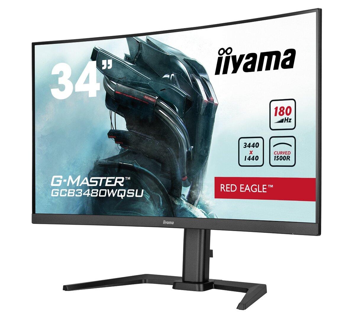 Iiyama G-Master GCB3480WQSU-B1 180Hz monitor introduced | Image 1 Iiyama G-Master GCB3480WQSU-B1 180Hz monitor (scale 1200 7) unveiled