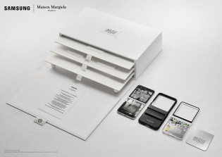 Samsung and Maison Margiela reveal limited edition Galaxy Z Flip5 | Image 1 Samsung and Maison Margiela reveal limited edition Galaxy Z Flip5 (1 13)
