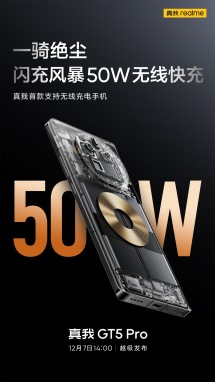 Realme GT5 Pro: charging speed data revealed | Image 2 Realme GT5 Pro: charging speed data revealed (1 16)
