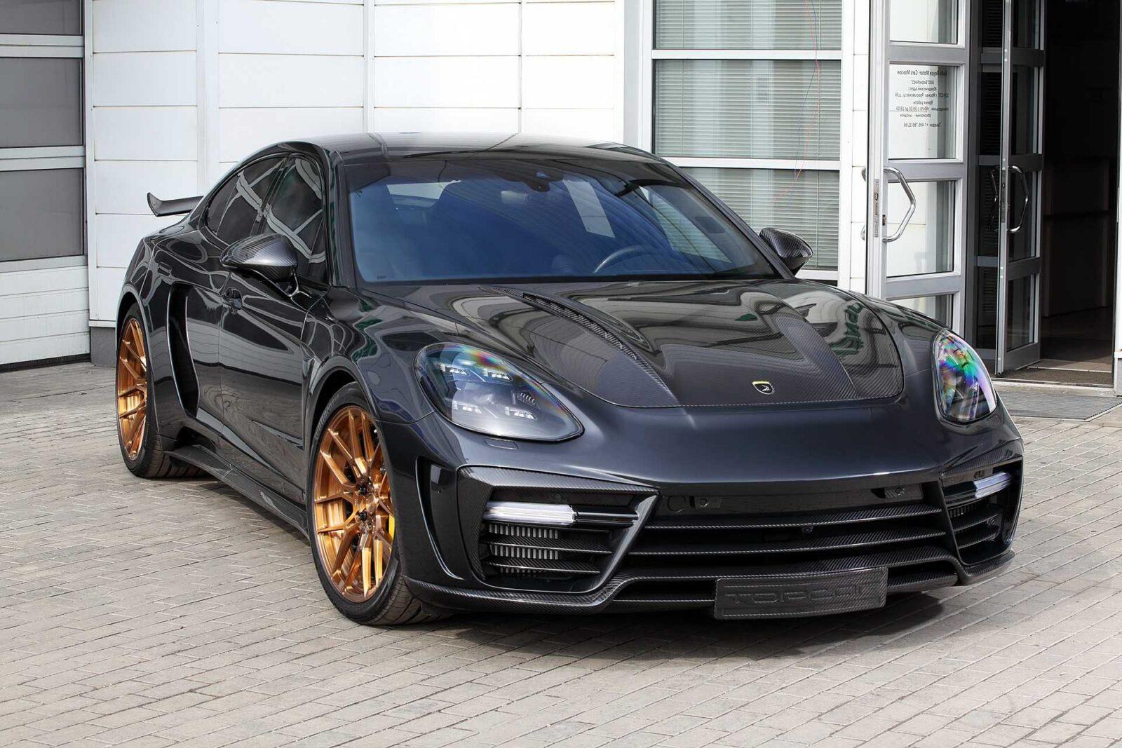 The Porsche Panamera has revealed a new driving concept