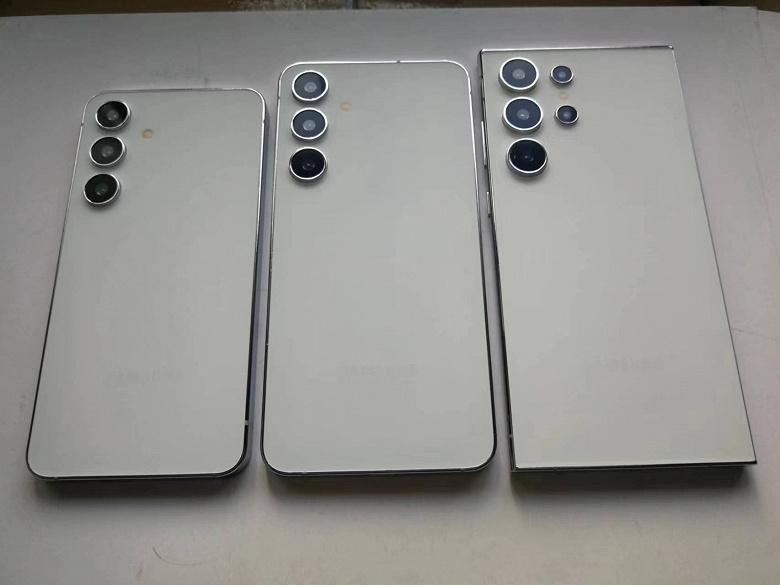 Samsung Galaxy S24 and Galaxy S24+ have been revealed in the photos