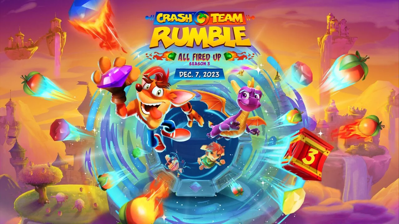 Spiro will make an appearance in Crash Team Rumble