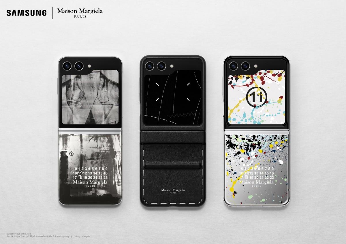 Samsung and Maison Margiela reveal limited edition Galaxy Z Flip5 | Image 3 Samsung and Maison Margiela reveal limited edition Galaxy Z Flip5 (gsmarena 004 7)