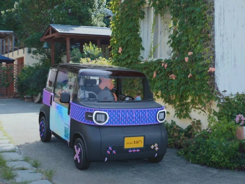 Daihatsu has revealed the “me: MO” electric transformer car of the future Daihatsu has revealed the “me: MO” electric transformer car of the future