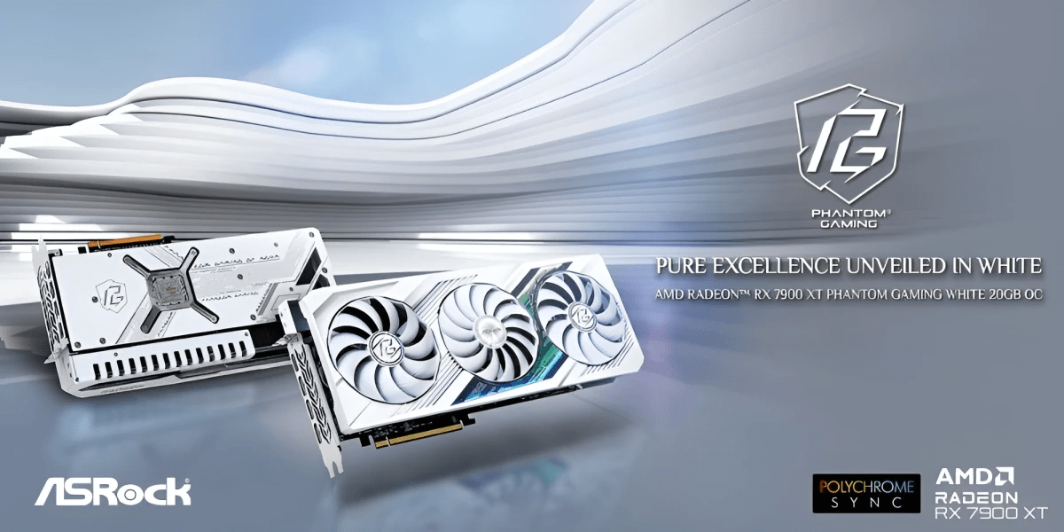 ASRock unveils Radeon RX 7900 XT Phantom Gaming White graphics card | Image 1 ASRock unveiled the Radeon RX 7900 XT Phantom Gaming White graphics card (image 167)