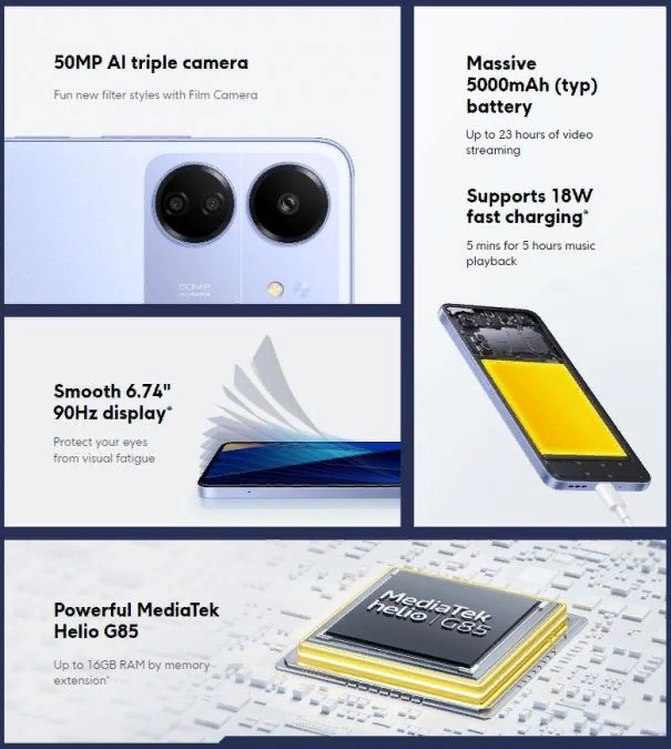 Xiaomi unveiled the Poco C65 budget smartphone | Image 1 Xiaomi unveiled the Poco C65 budget smartphone (image 23)