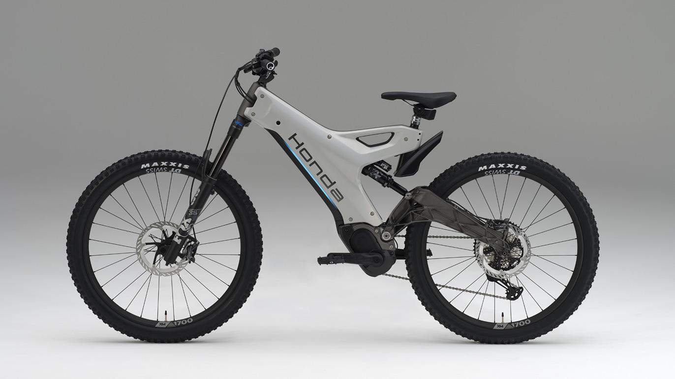 Honda has unveiled an electric bike with motorcycle technology – e-MTB
