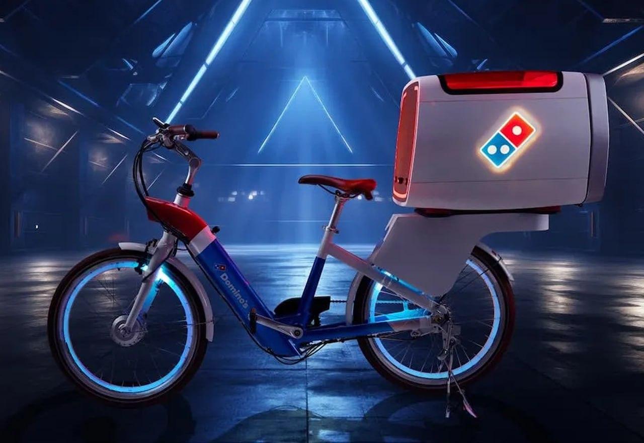 Domino’s has introduced a scooter with a built-in oven – DXD