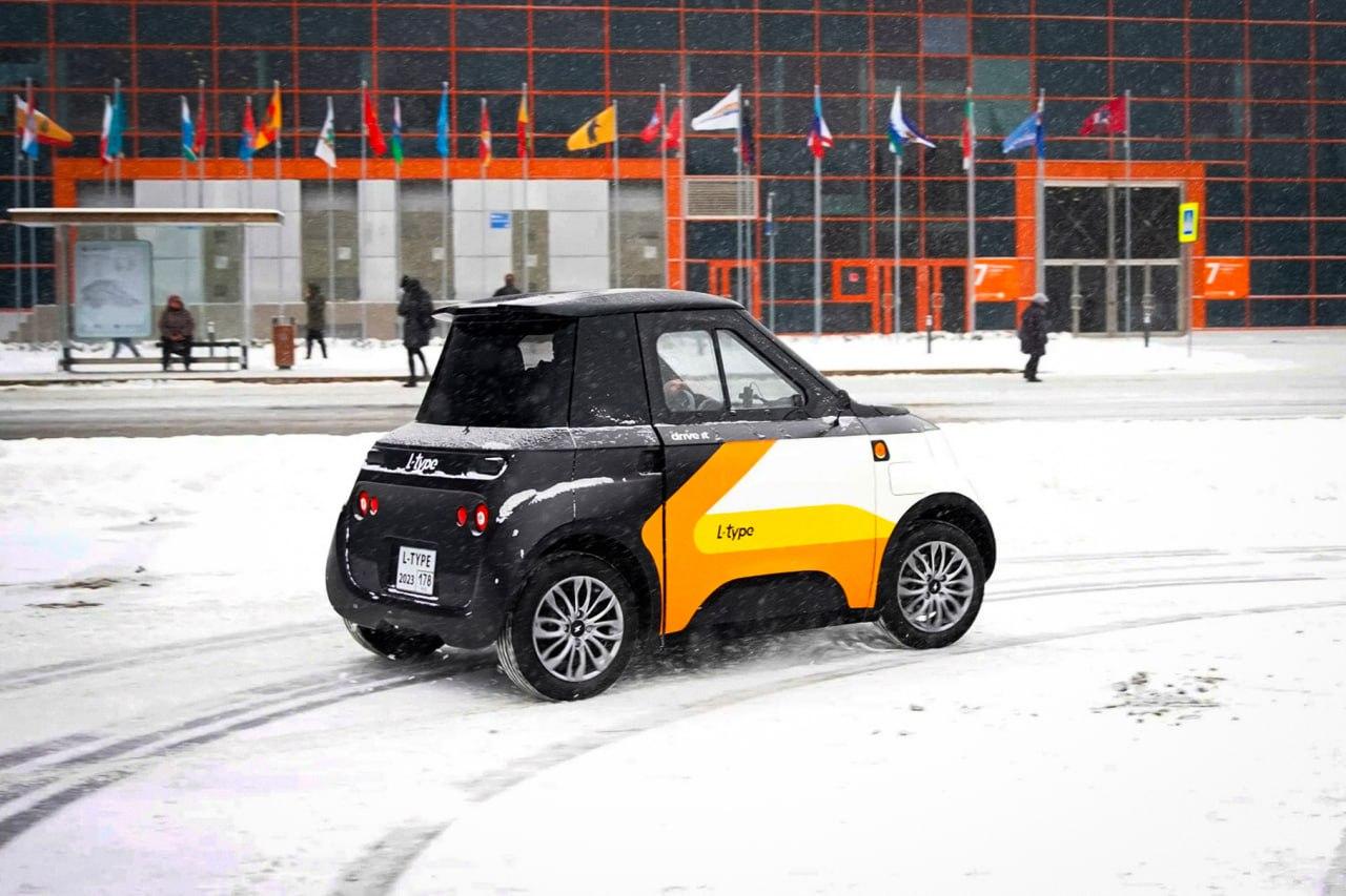 Russian L-Type electric car prototype unveiled