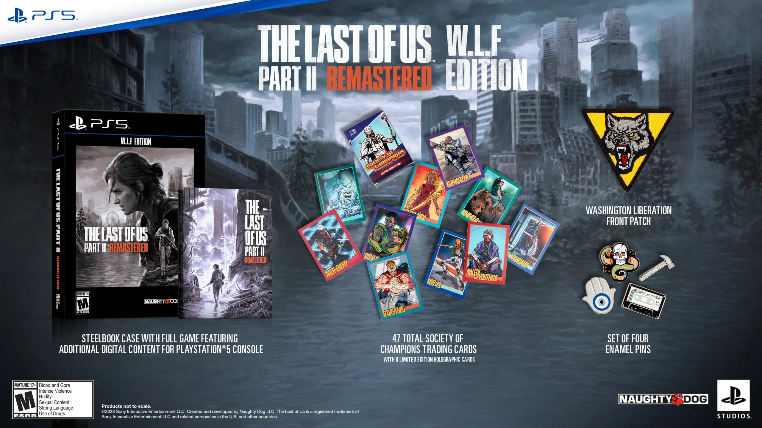 The Last of Us Part 2 Remastered announced for PS5 | Image 1 The Last of Us Part 2 Remastered announced for PS5 (t2r wlf edition scaled)