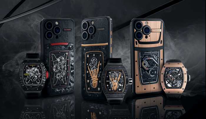 Caviar has launched a collection of “watch” versions of the iPhone 15 Pro and Pro Max