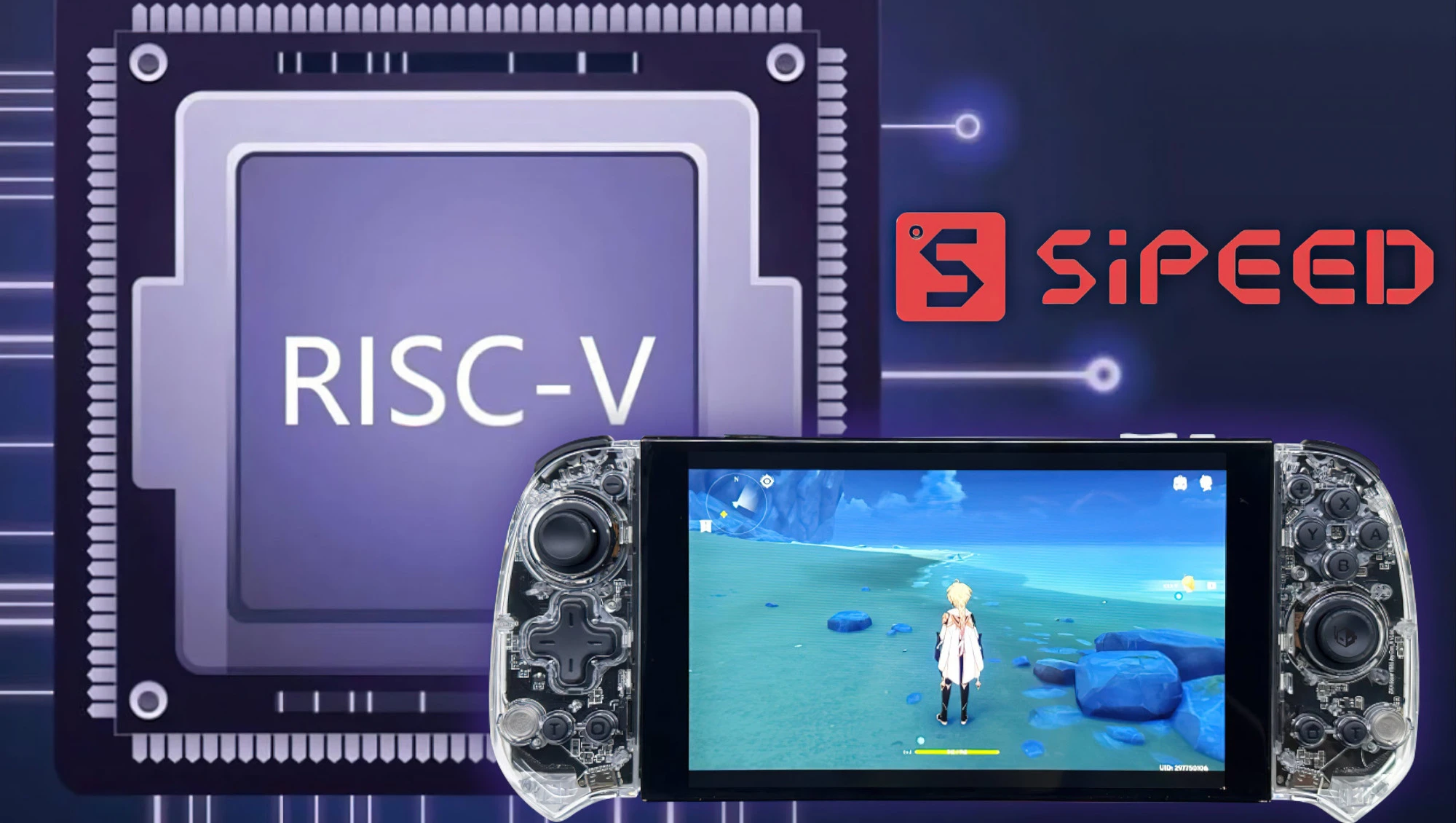 Sipeed LicheePocket 4A: portable console with RISC processor and 16 GB RAM