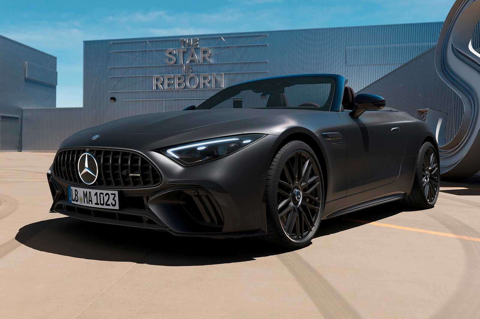 Mercedes has presented a powerful car SL 63 S E Performance