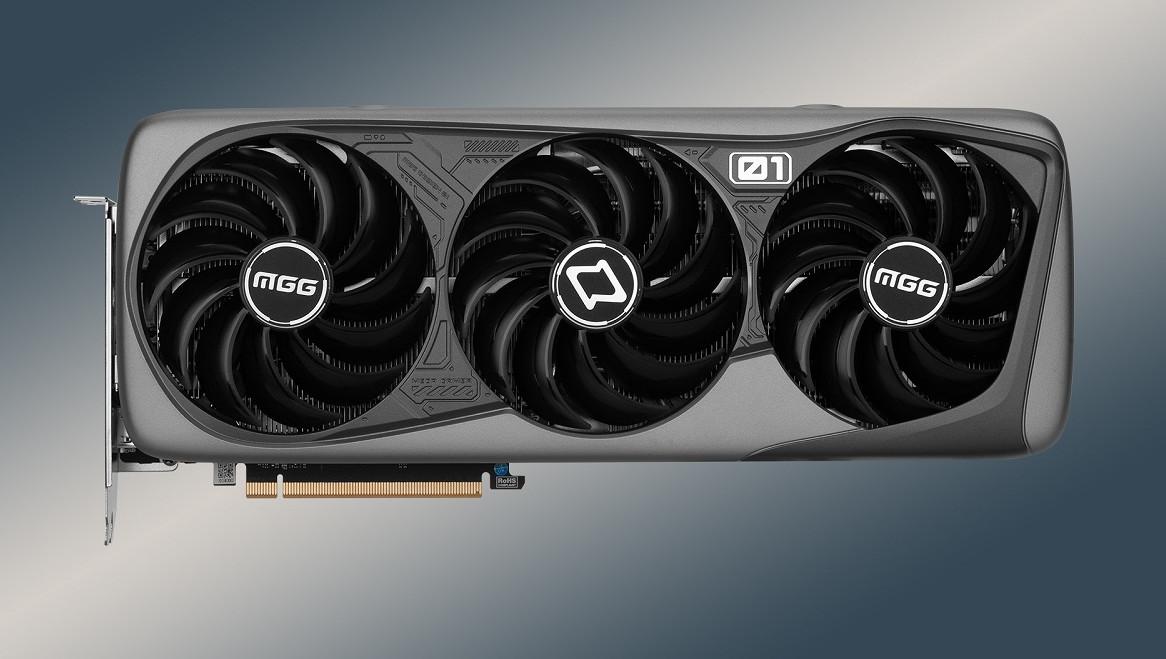 MaxSun GeForce RTX 4070: video card with five fans MaxSun GeForce RTX 4070: video card with five fans