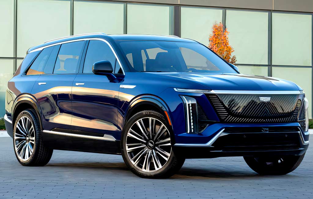 General Motors has unveiled the Cadillac Vistiq electric crossover vehicle General Motors has unveiled the Cadillac Vistiq electric crossover vehicle