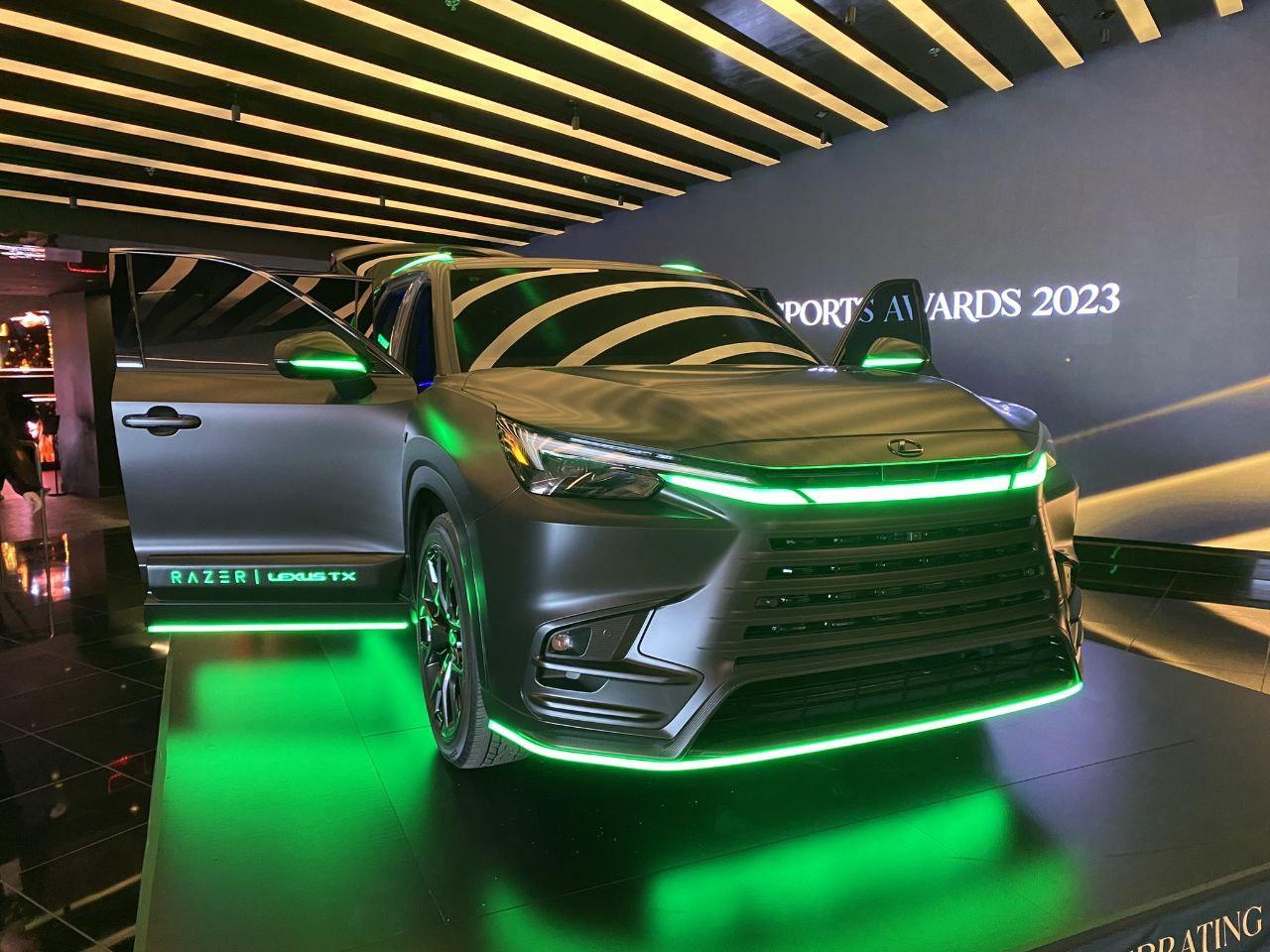 Razer together with Lexus has unveiled a gamer car – Lexus TX