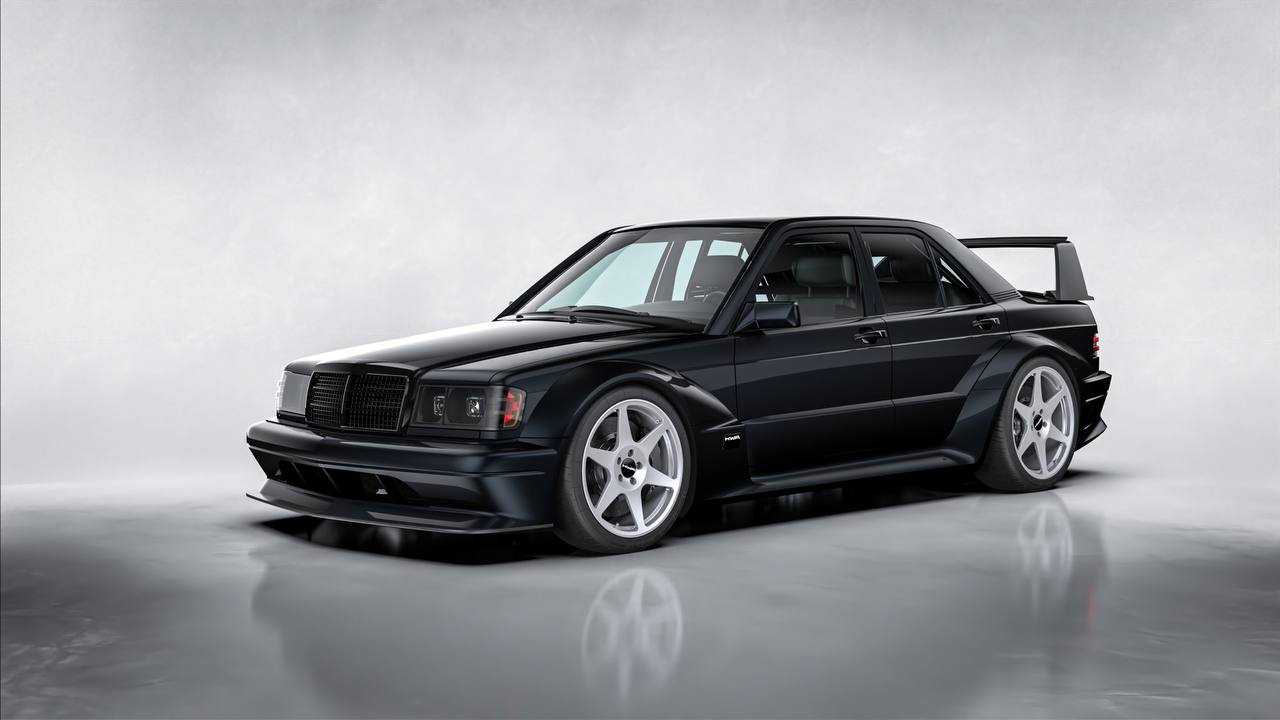 HWA Evo – successor of the legendary Mercedes-Benz 190E Evo II is presented