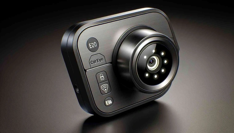 Xiaomi E20 Cat Eye: smart door lock with night camera