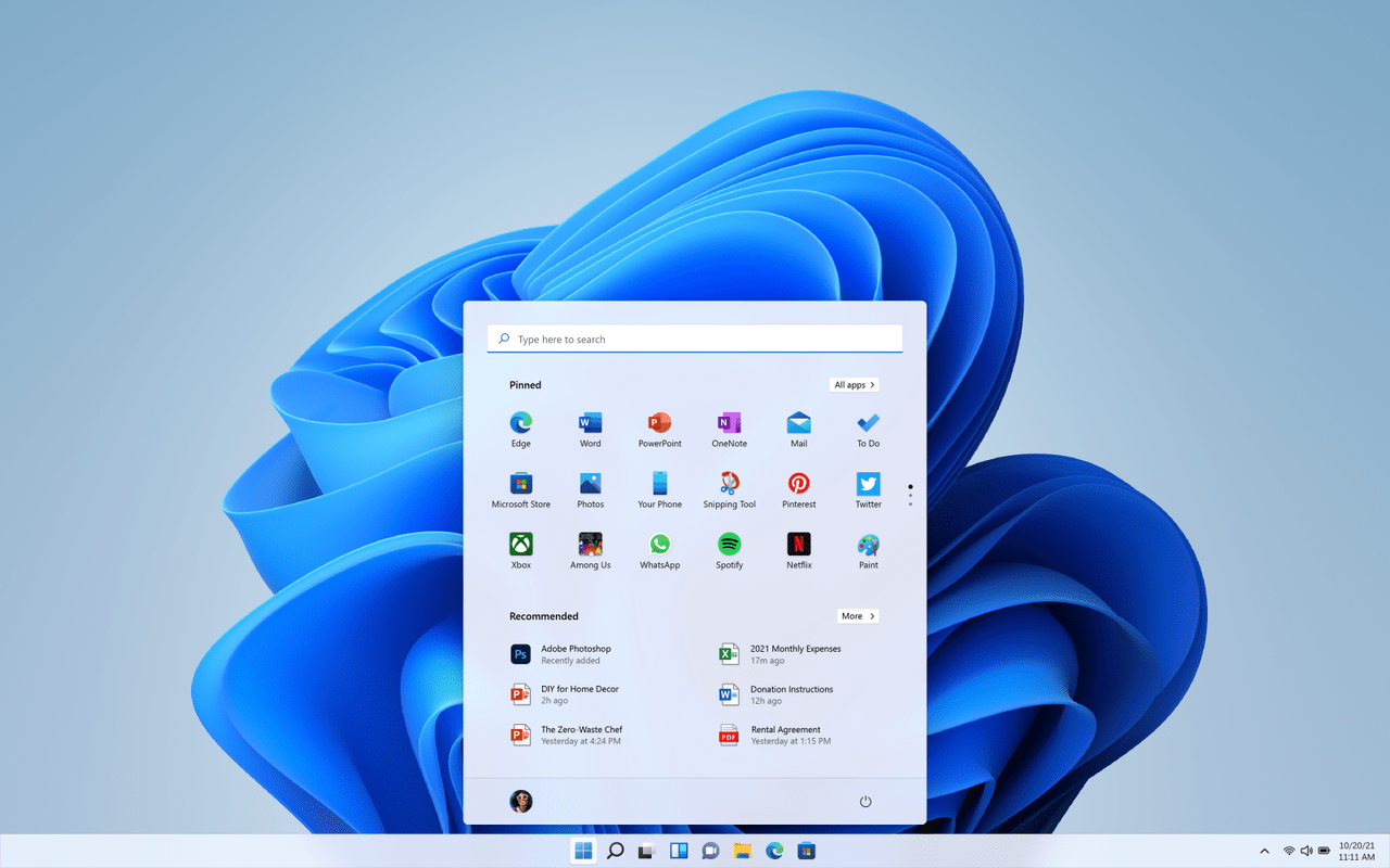 Windows 11 launched in text mode | Image 1 1280px-windows_11_desktop-7045796