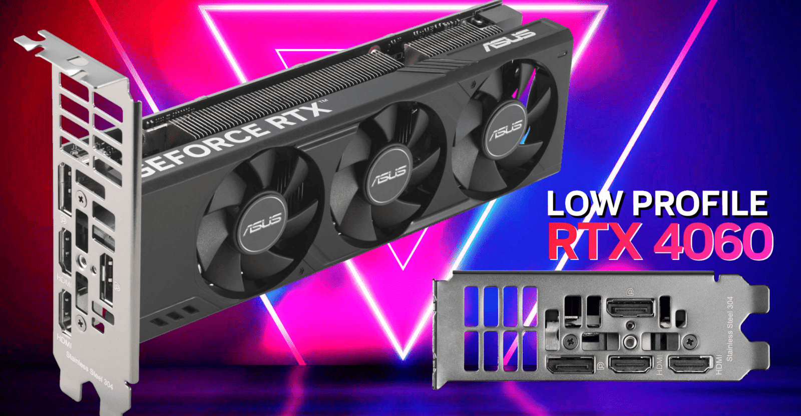ASUS presents GeForce RTX 4060 graphics card modification ASUS presents GeForce RTX 4060 graphics card modification