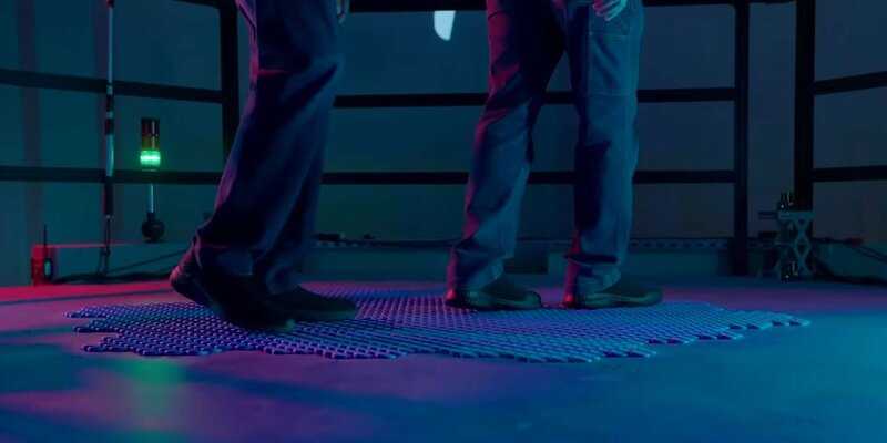 HoloTile omnidirectional flooring introduced