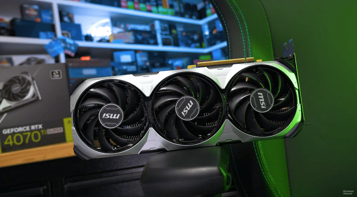 GeForce RTX 4070 Ti Super is now available for purchase in Russia