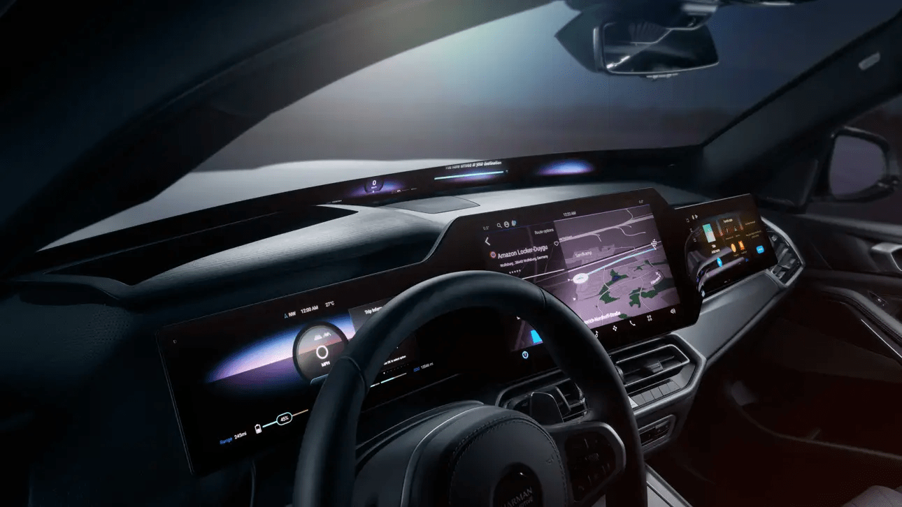 Harman and Samsung have launched an in-car screen