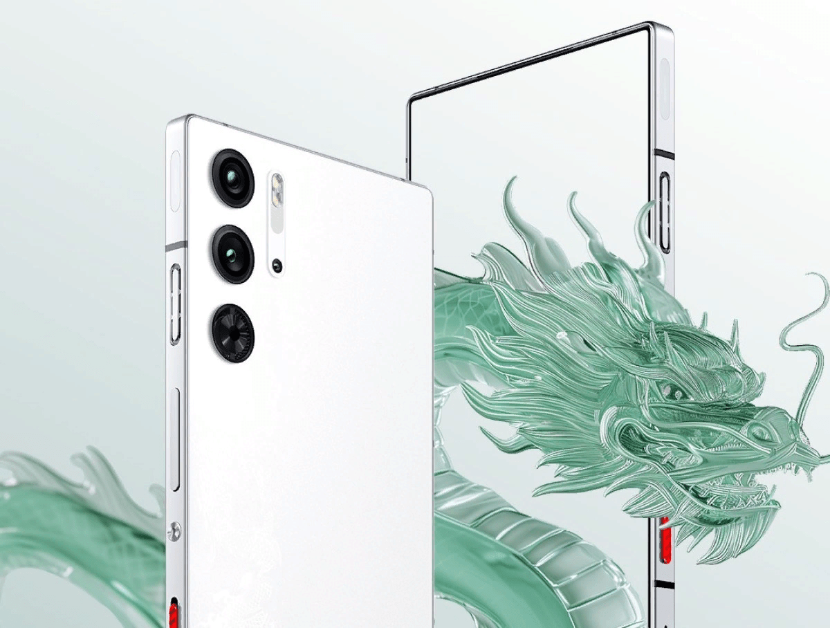 Red Magic 9 Pro came out in an interesting white version