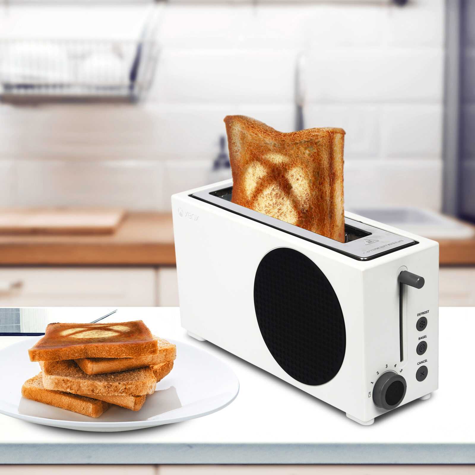 Microsoft has released a toaster in the form of an Xbox Series S Microsoft has released a toaster in the form of an Xbox Series S