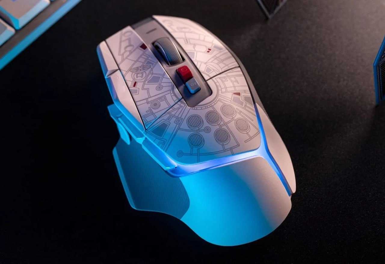 G502 X Plus Millennium Falcon Edition – Star Wars style gaming mouse