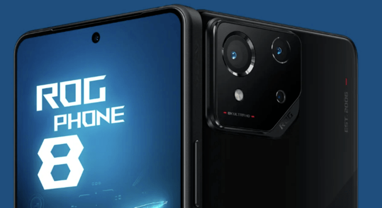 ASUS ROG Phone 8 Pro smartphone shown from all sides