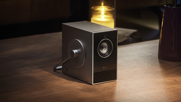 LG CineBeam Qube – 4K resolution projector