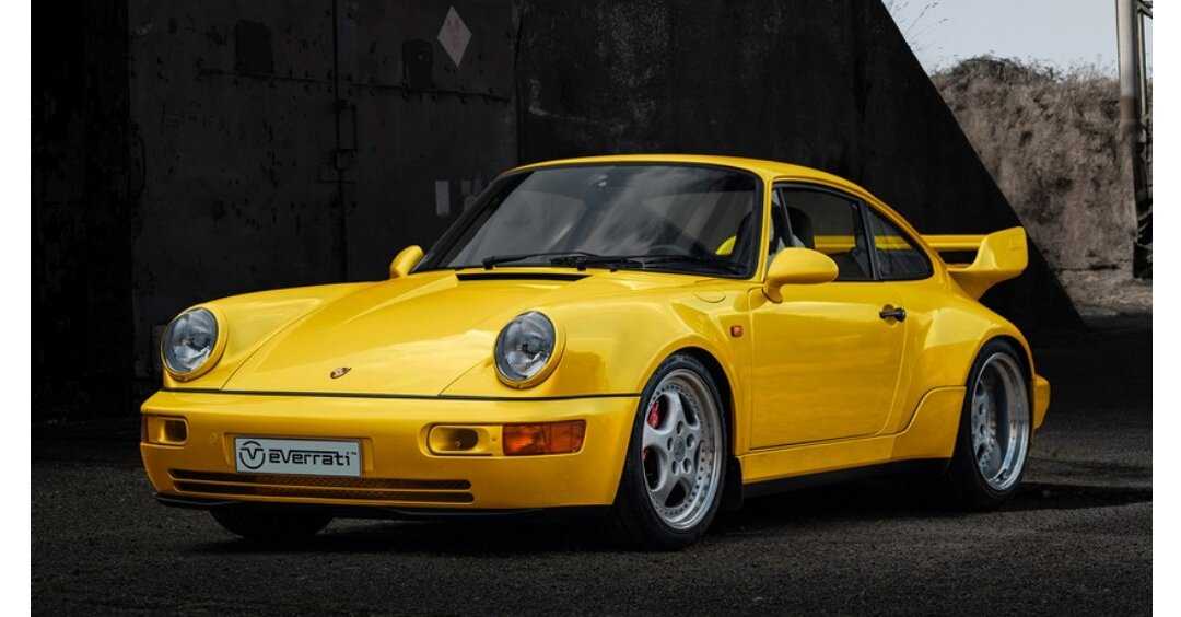 Porsche 911 RSR converted into an electric car Electric 964 RSR Homage Porsche 911 RSR converted into an electric car Electric 964 RSR Homage
