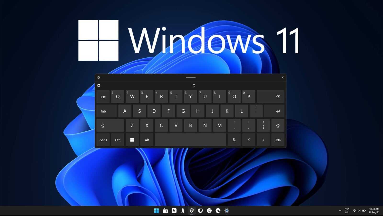 Windows 11: Best keyboard shortcuts for a comfortable experience | Image 1 Windows 11: Best keyboard shortcuts for a comfortable experience (windows 11 touch keyboard enabled)