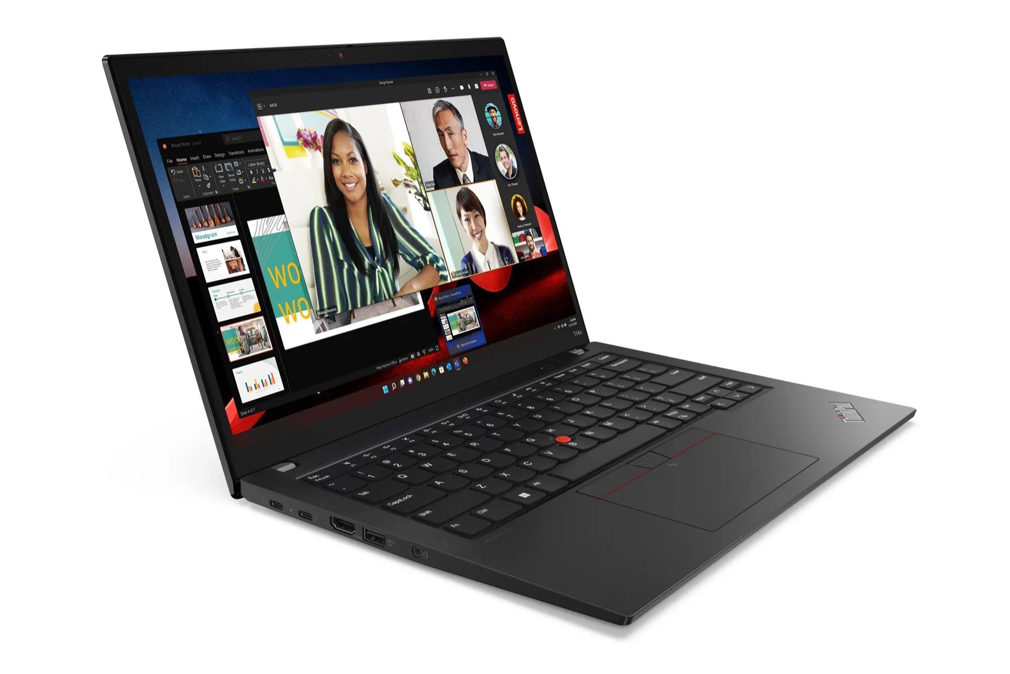Top 5 best laptops for working from home | Image 4 Top 5 best laptops for working from home (05 thinkpad t14s gen4 hero front facing right)