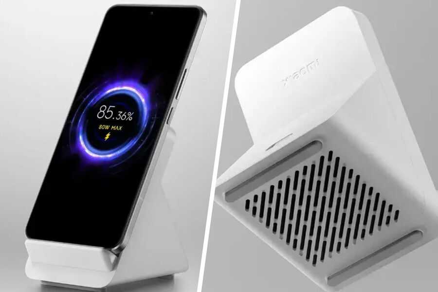 Xiaomi has launched an 80W wireless charger with a silent cooler