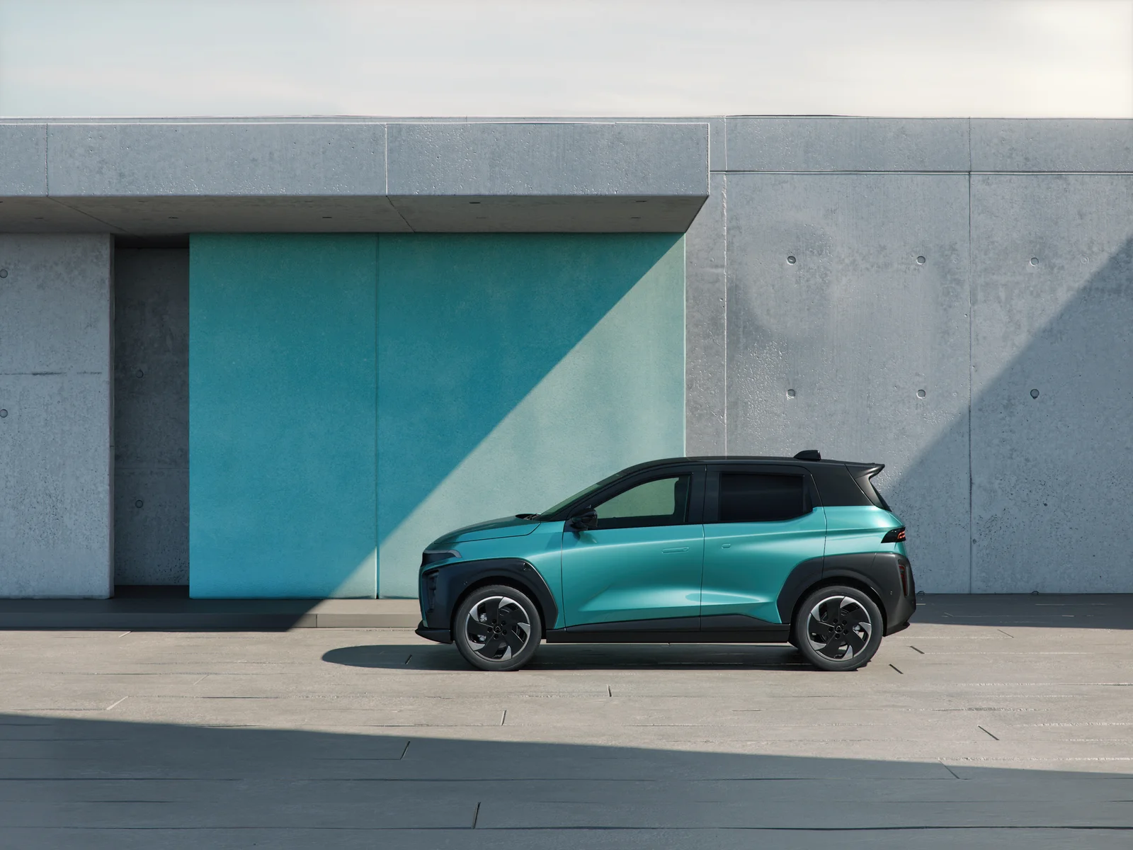 The updated design of the Atom electric car was revealed before its premiere The updated design of the Atom electric car was revealed before its premiere
