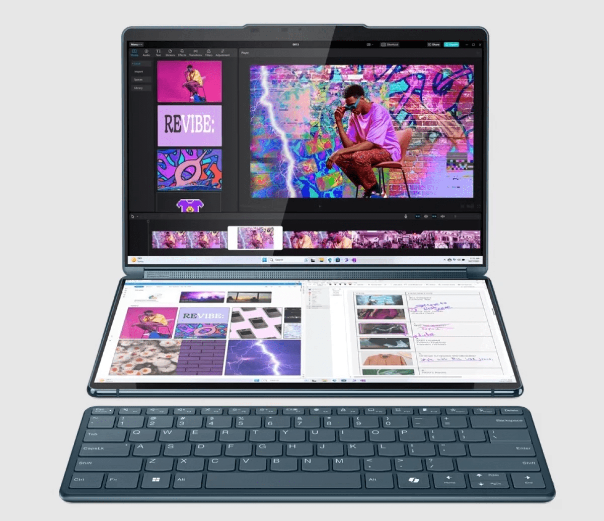 Lenovo unveiled the Yoga Book 9 | Image 3 Lenovo unveiled the Yoga Book 9 laptop (image 113)