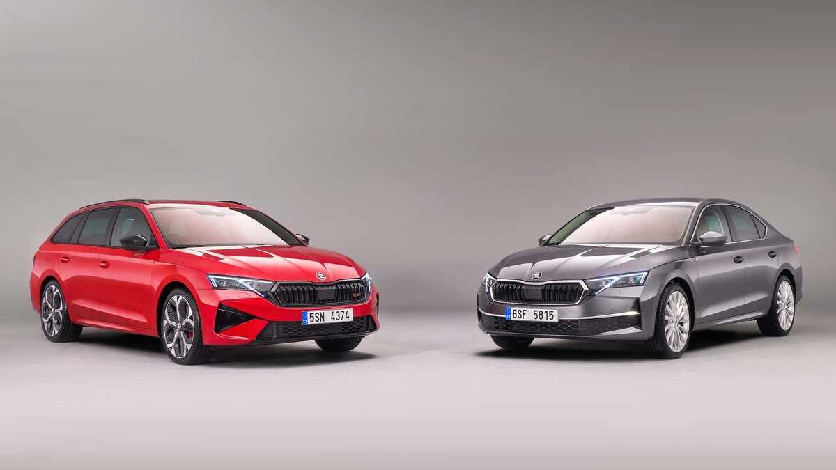 Skoda has unveiled the updated Octavia and its RS 2024 version