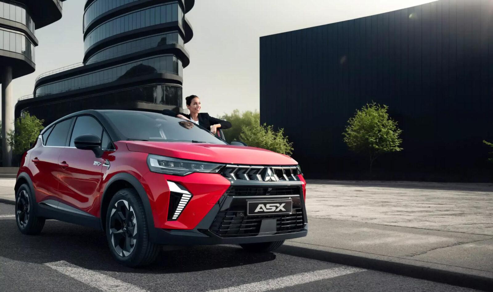 Mitsubishi Motors has released images of the Mitsubishi ASX 2024 crossover vehicle