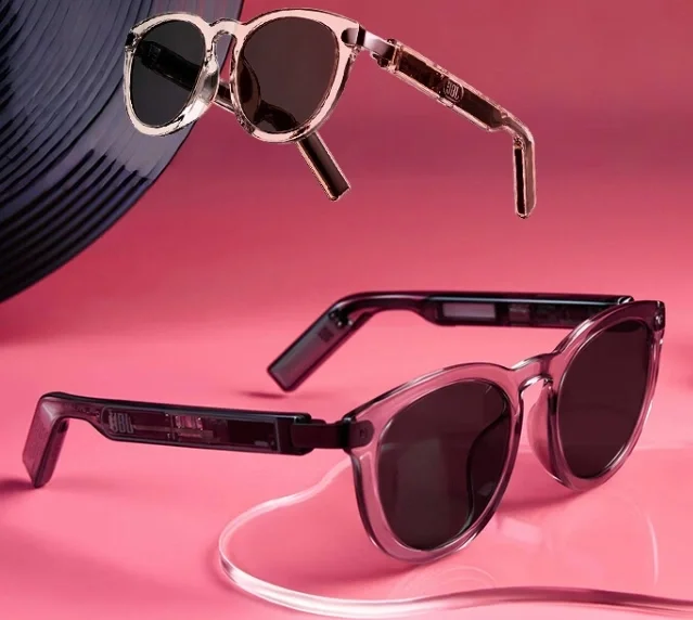 JBL revealed Yinyue Fan glasses with built-in Bluetooth headphones JBL revealed Yinyue Fan glasses with built-in Bluetooth headphones